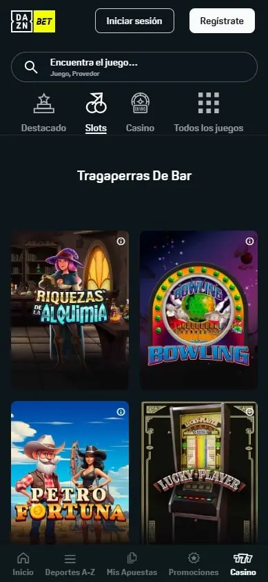 tragaperras dazn bet