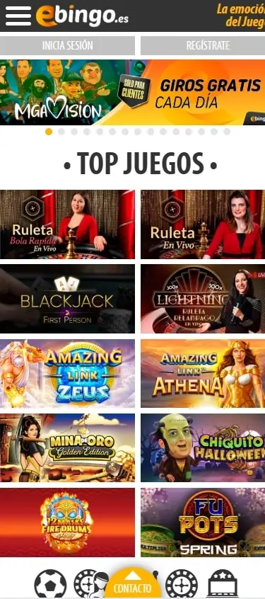 ebingo casino online