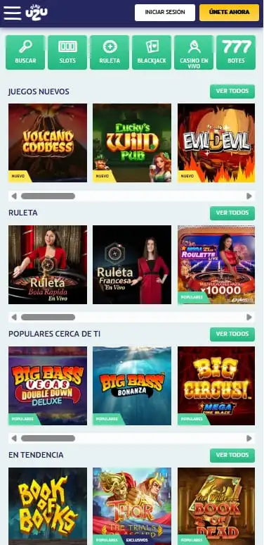 playuzu casino juegos de slots