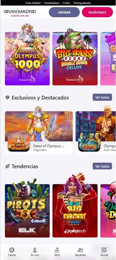 casino gran madrid pagina de casino y juegos