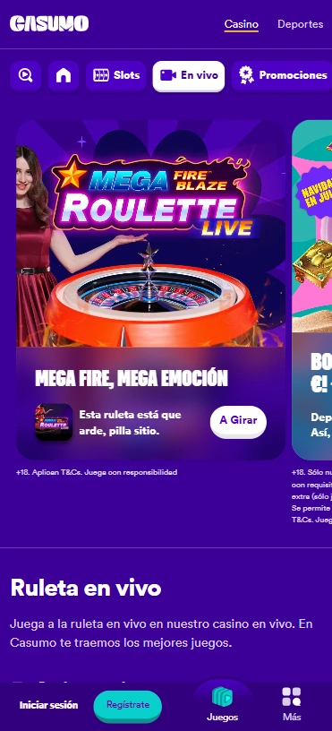 Casumo Casino ruleta