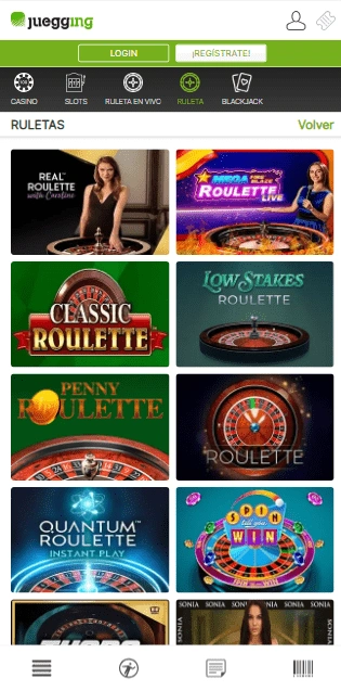 Juegging casino opiniones