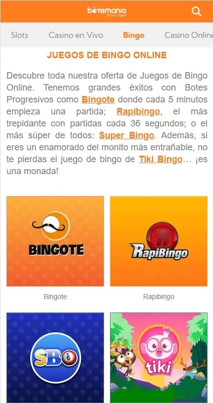 botemania casino