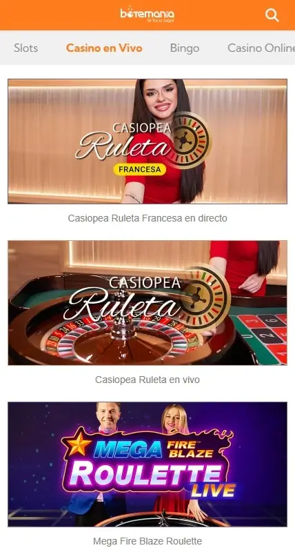 botemania casino en vivo