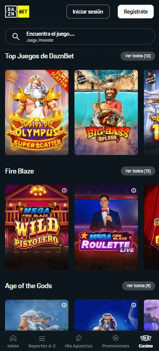 dazn bet casino