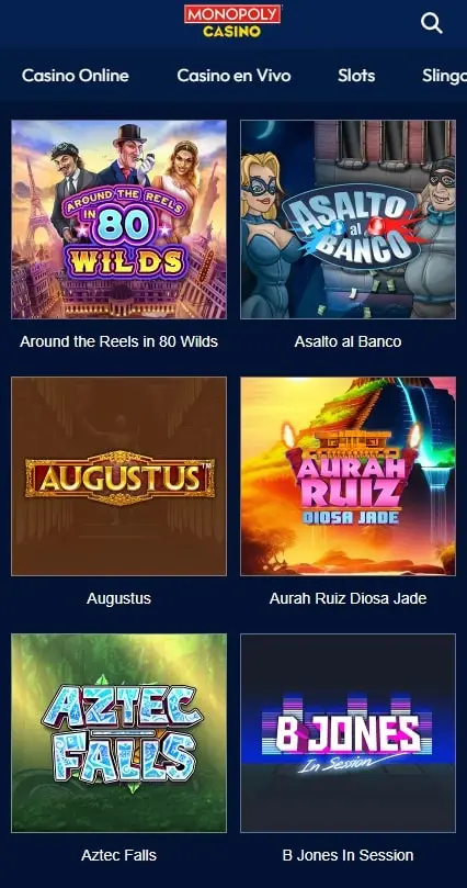 monopoly casino slots