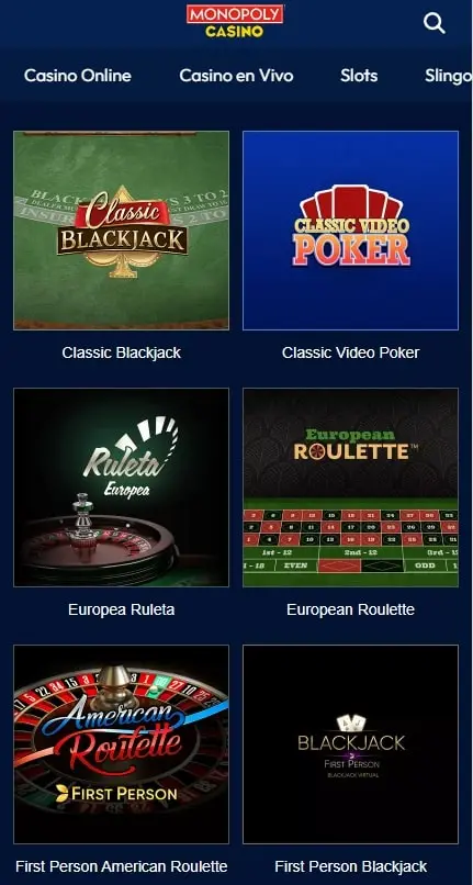 monopoly casino casino en vivo