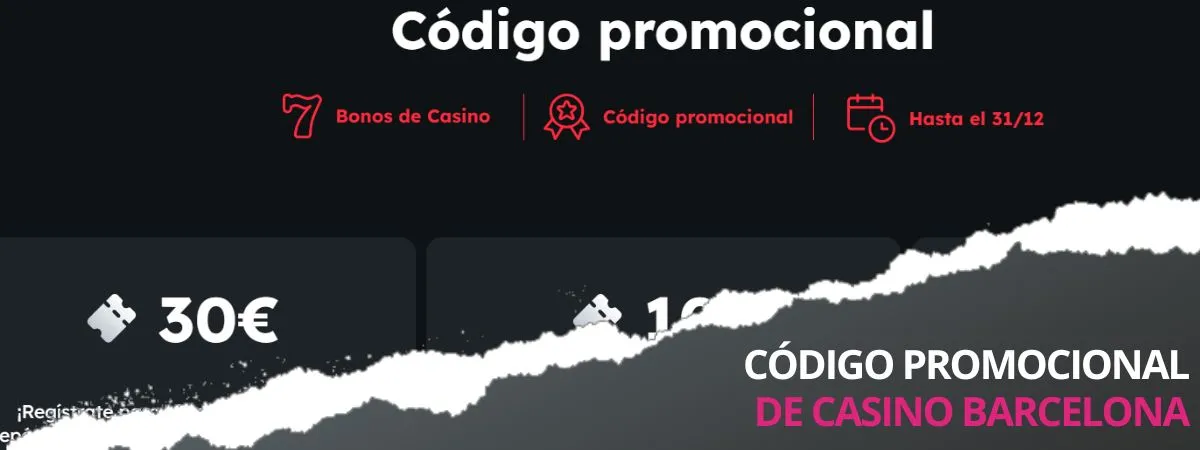 Código promocional Casino Barcelona