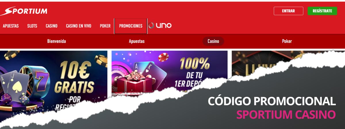 Código promocional Sportium Casino