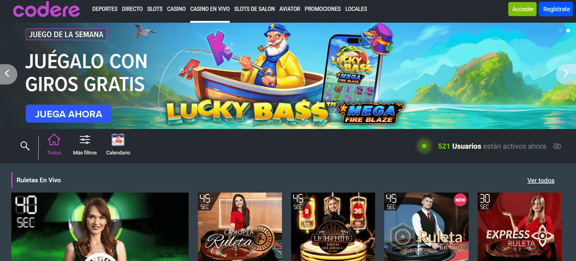 Codere casino online