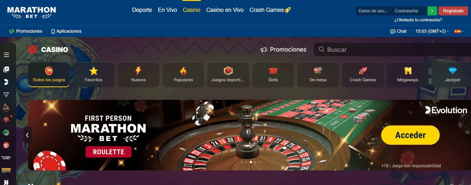 Marathonbet casino