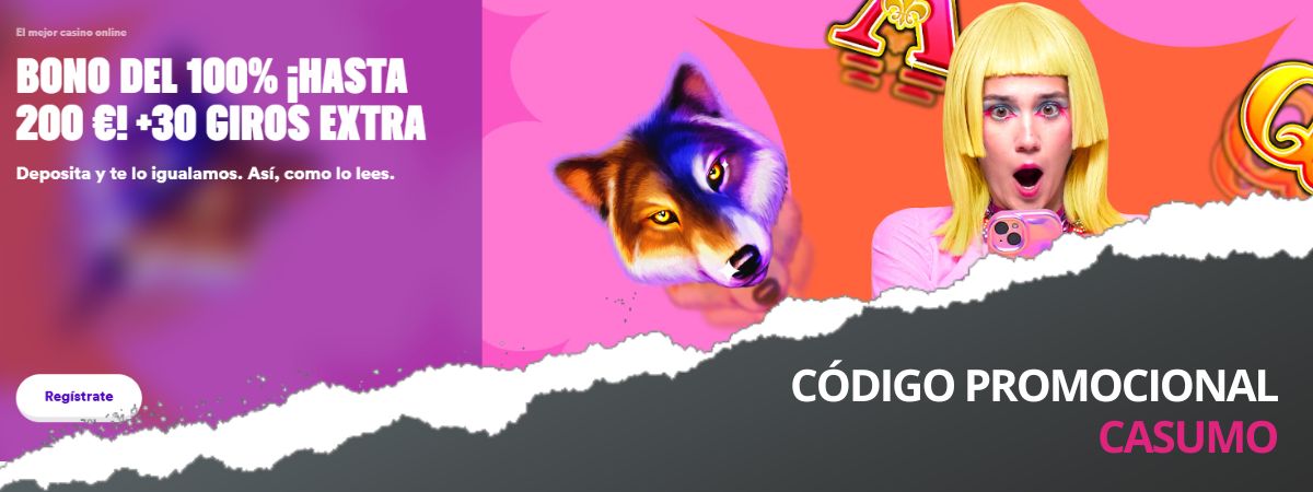 Código promocional Casumo