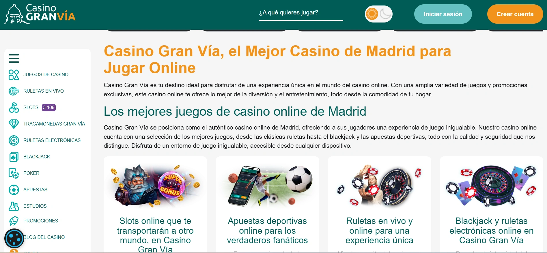 Opiniones de Casino Gran Vía: una imagen de los mejores juegos que ofrece este salón de juegos.