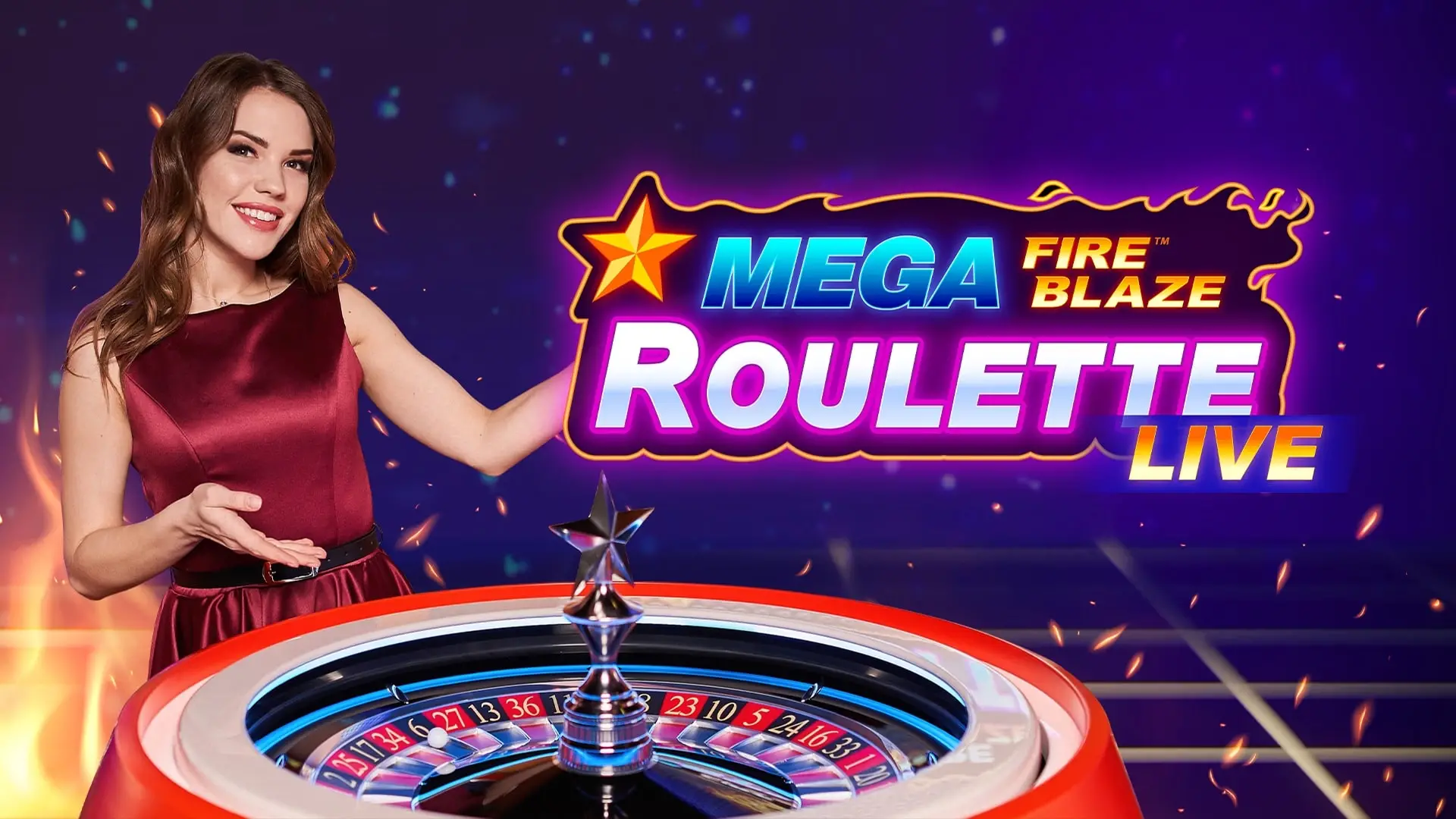 Mega Fire Blaze Roulette Live