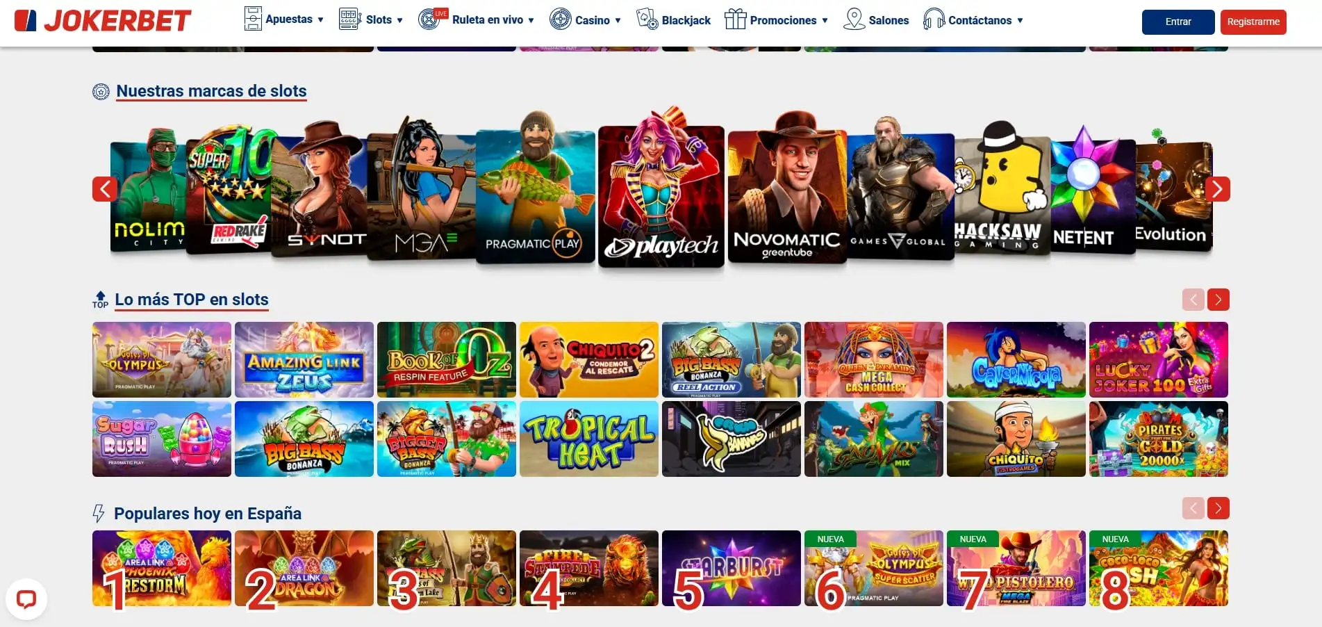 JOKERBET nuevo casino